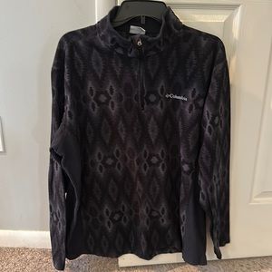 Men’s Columbia zip sweatshirt